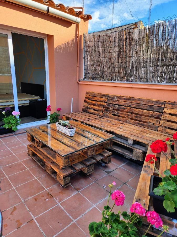 Hotel Estudio Con Terraza Badalona Exterior foto