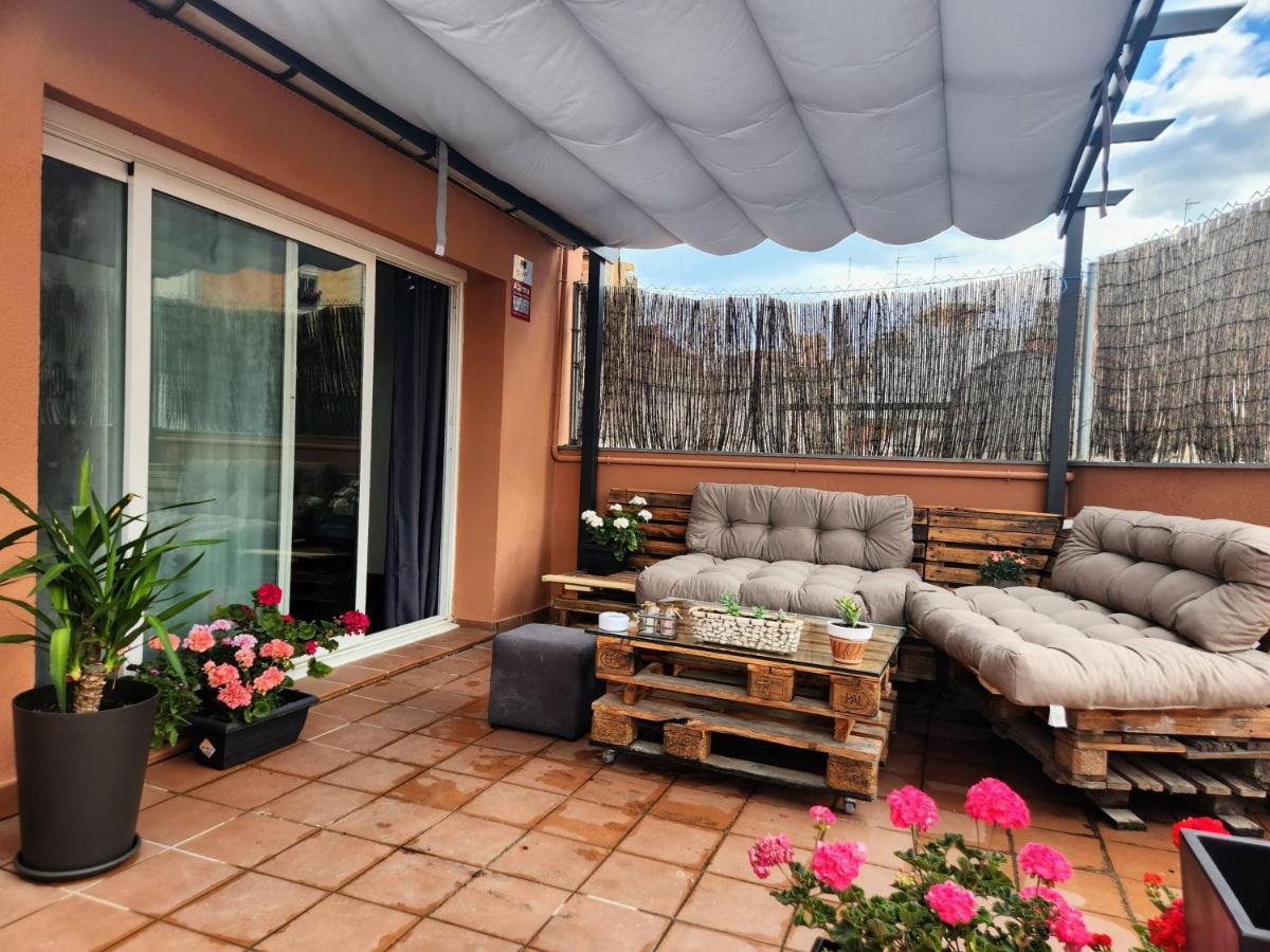 Hotel Estudio Con Terraza Badalona Exterior foto